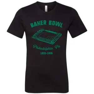 Baker Bowl T Shirt | Baker Bowl Black T Shirt