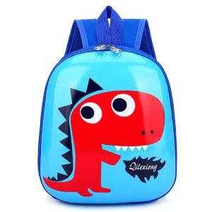 Blue small dinosaur Children's baby plush toy small school bag backpack cartoon bag