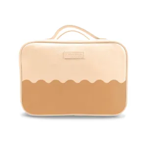 Caramel Ripple Cosmetic Bags