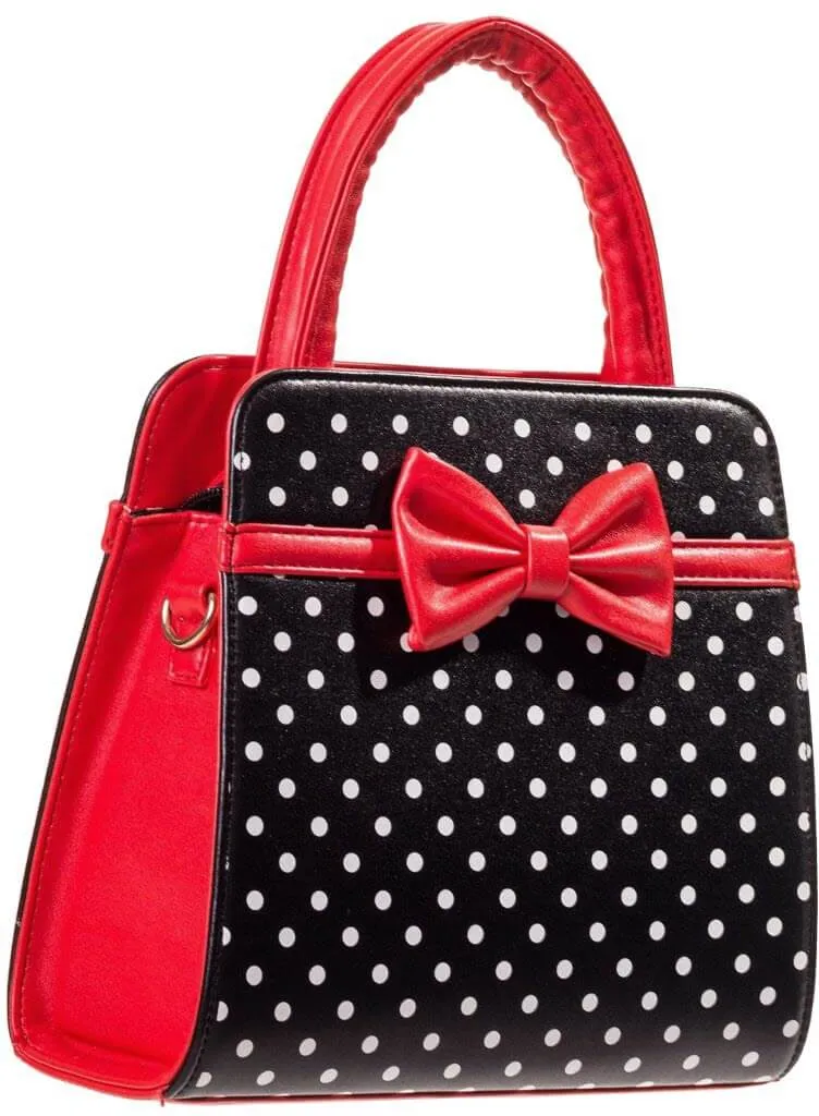 Carla Handbag Red/Black