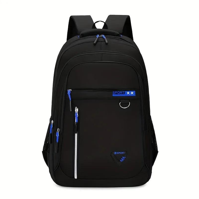 H20Proof Mens Travel Backpack ExtraLarge LaptopFriendly School Bag