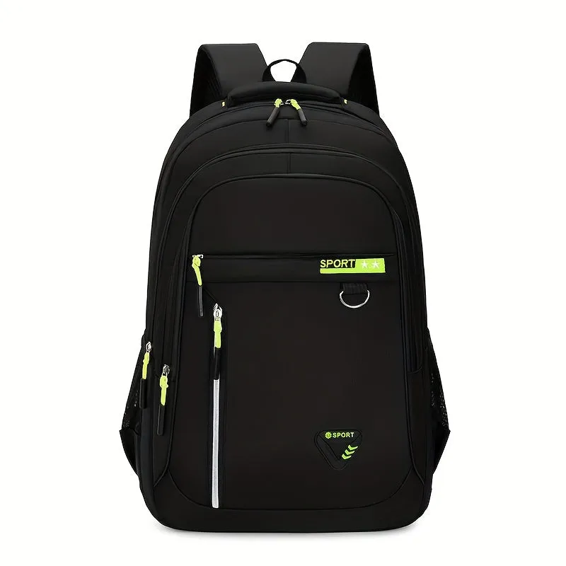 H20Proof Mens Travel Backpack ExtraLarge LaptopFriendly School Bag