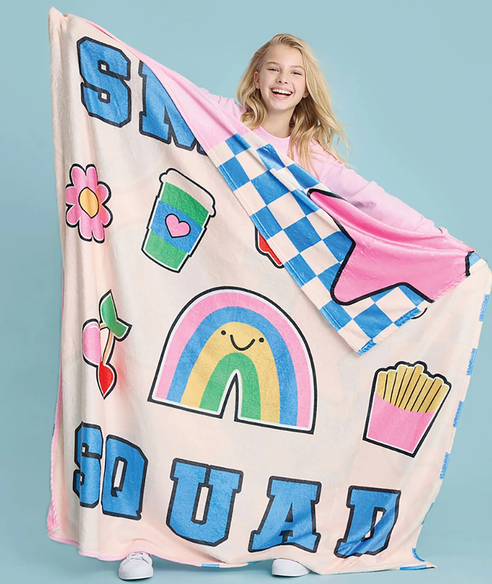 iScream Smile Squad Blanket