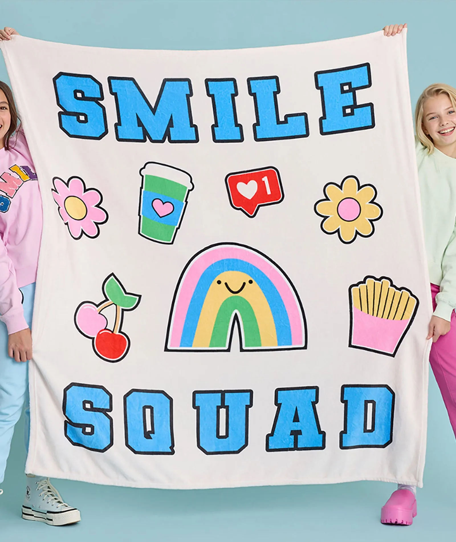 iScream Smile Squad Blanket