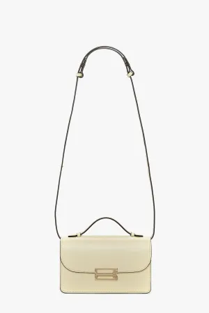 Mini Dorian Bag In Ivory Smooth Leather