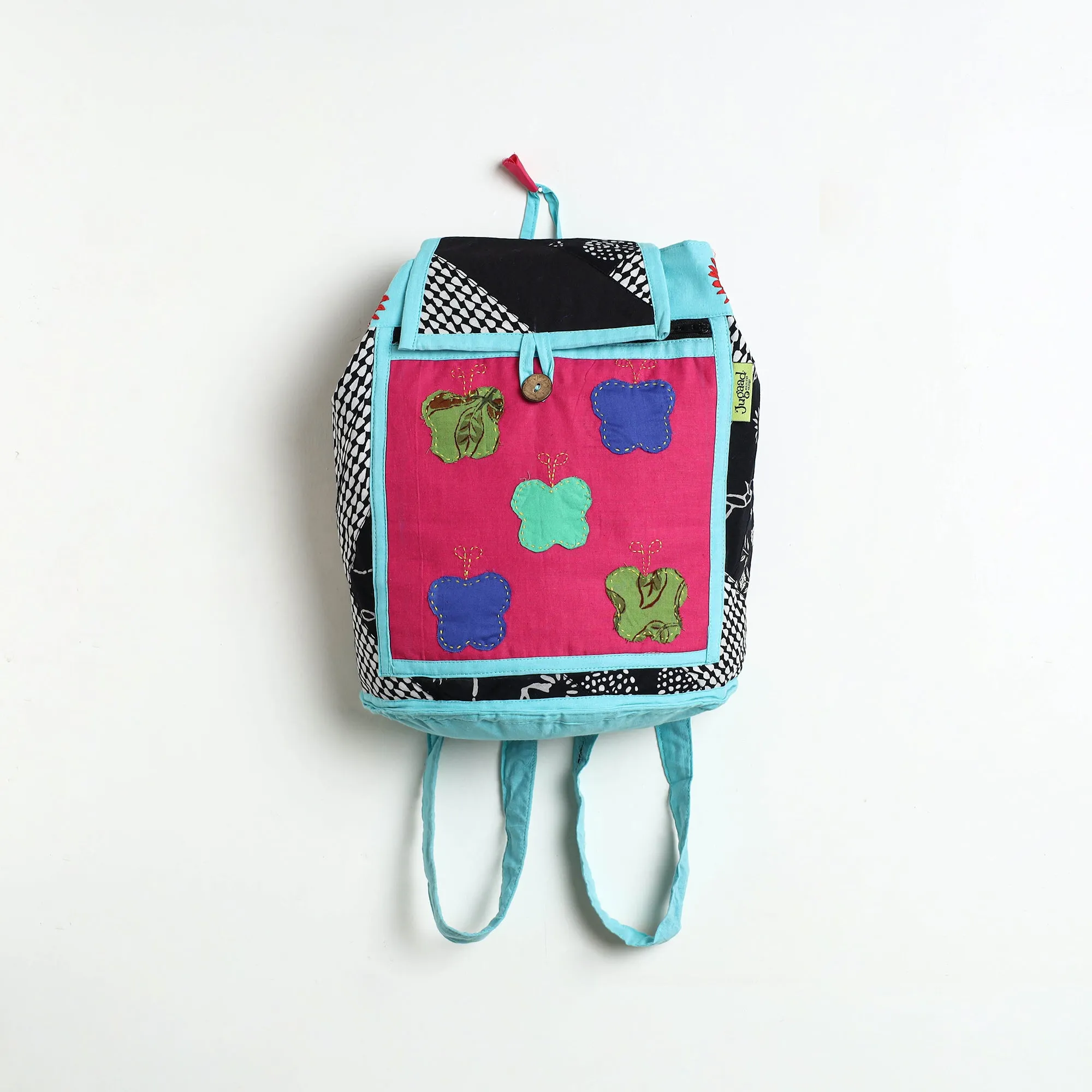 Multicolor - Jugaad Patchwork Handmade Pithu Bag 85