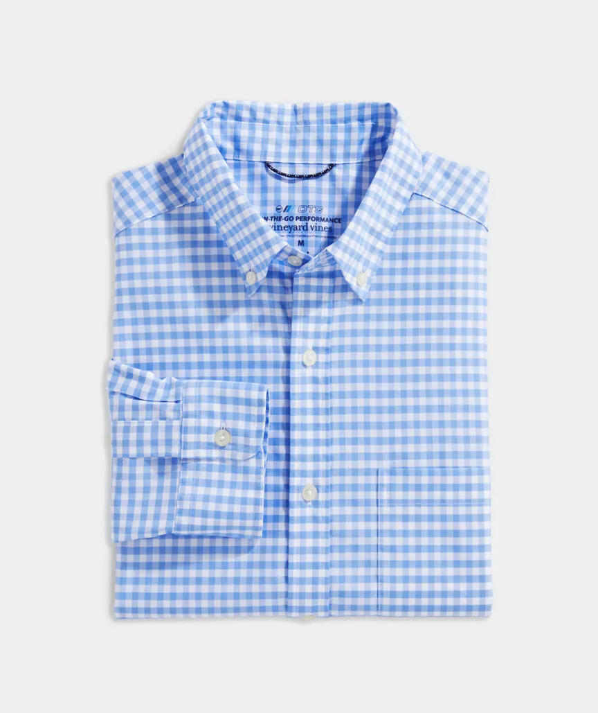 On-The-Go brr Gingham Shirt