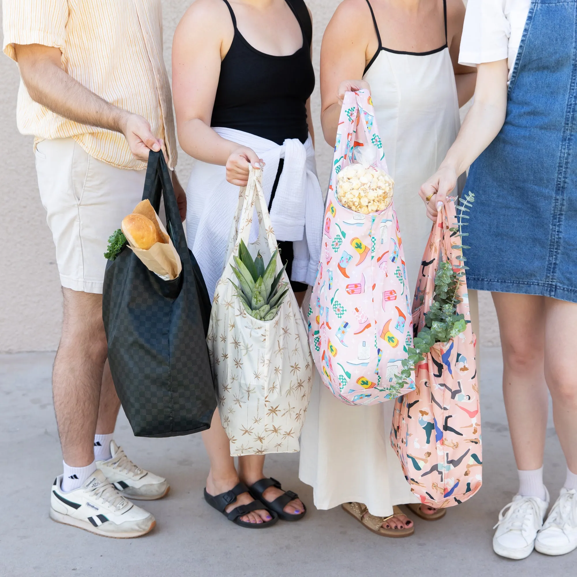 Packable Tote Bag: Boots