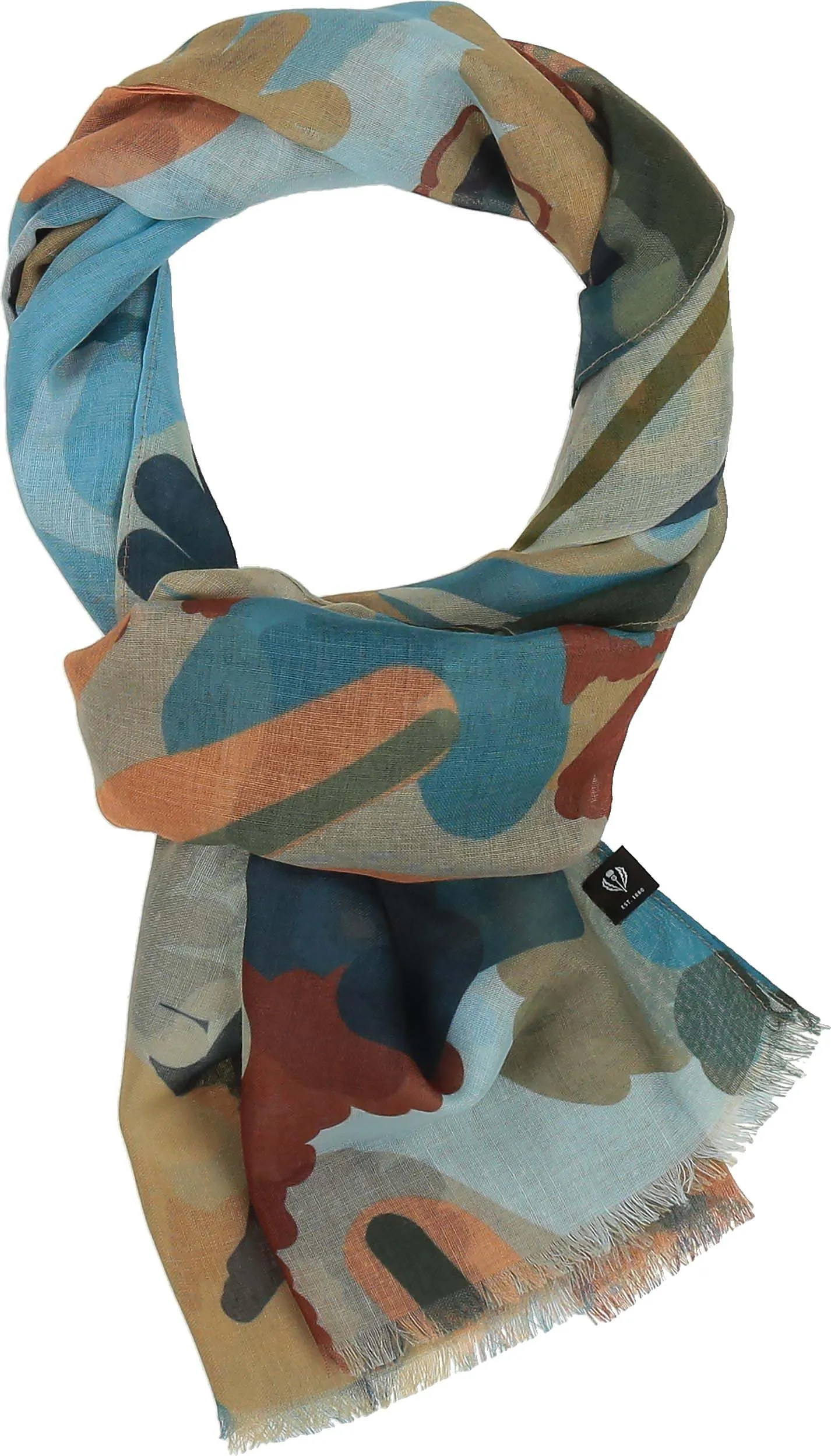 Sustainability Edition Retro Flowers Recycled Scarf