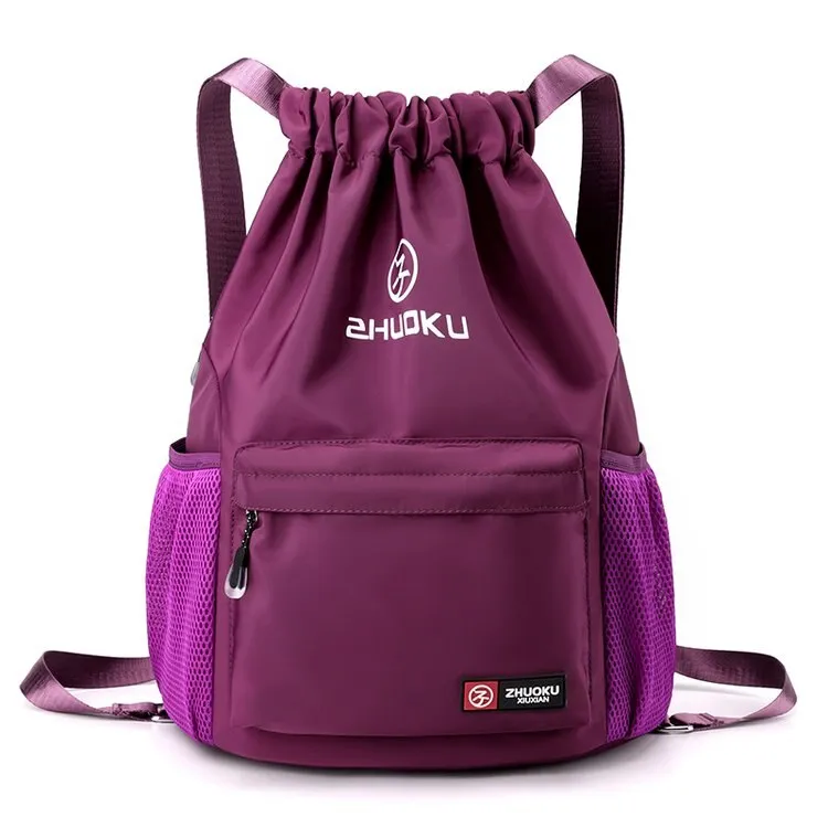 Ultra Soft Drawstring Foldable Backpack