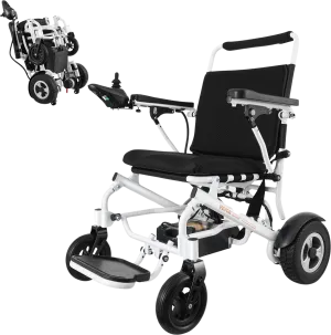 Vevor Electric Wheelchair 20" Width Foldable with 300 lbs. Capacity 3.7 MPH 12.5 Mile Range New